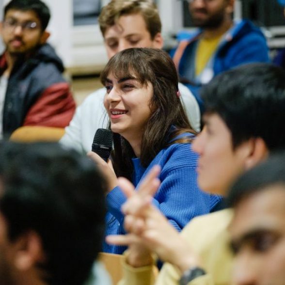 The audience at the Career Lounge “Engineers for Germany” provided many interesting answers when asked about the challenges of starting a career as an international student.